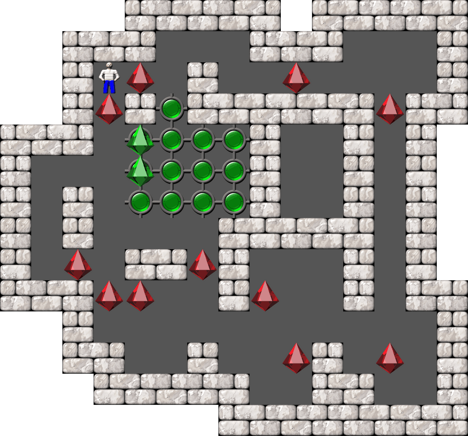 Sokoban Mass Remodel level 429